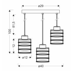 Люстра Candellux Glob Фото 2