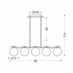 Люстра Candellux Ramon Фото 1