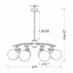 Люстра Candellux Ghost Фото 2