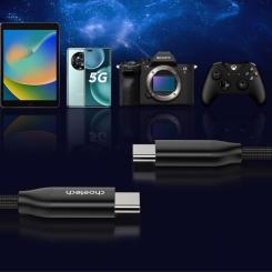 Дата кабель Choetech USB-C to USB-C 2.0m 240W Фото 5