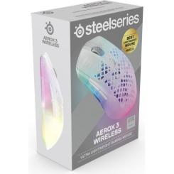 Мышка SteelSeries Aerox 3 Wireless Ghost Фото 6