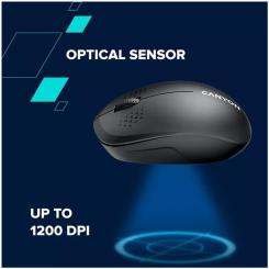 Мышка Canyon MW-04 Bluetooth Black Фото 6