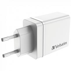 Зарядное устройство Verbatim USB 30W PD3.0 4-ports white Фото 1
