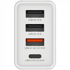 Зарядное устройство Verbatim USB 30W PD3.0 4-ports white Фото 2