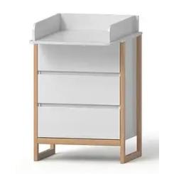 Комод-пеленатор Angelo Magic 60 см бело-бук 60х51х90 Фото