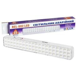 Светильник Delux REL-602 (3.7V2Ah) 60 LED 4W Фото 2
