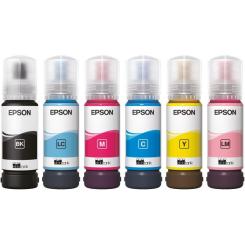 Контейнер с чернилами Epson 108 EcoTank L8050/L18050 cyan Фото 2