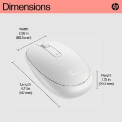 Мышка HP 240 Bluetooth White Фото 6