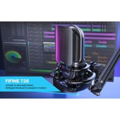 Микрофон Fifine К726 XLR Black Фото 8