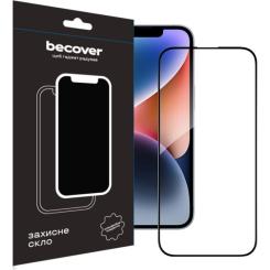 Стекло защитное BeCover Apple iPhone 15 Pro Max Black Фото