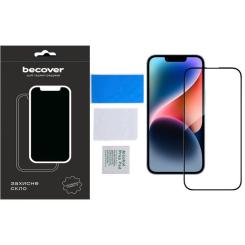Стекло защитное BeCover Apple iPhone 15 Pro Max Black Фото 3