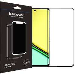 Стекло защитное BeCover Realme C67 Black Фото