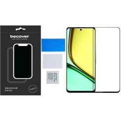 Стекло защитное BeCover Realme C67 Black Фото 3