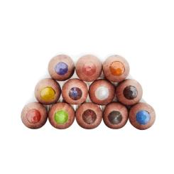 Карандаши цветные Derwent Chromaflow 12 цв. в металлическом пенале Фото 3