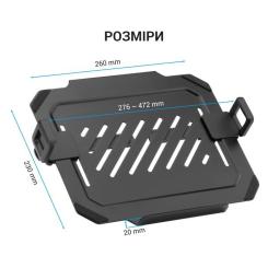 Подставка для ноутбука OfficePro для кронштейнів VESA 75x75,100x100 Фото 4