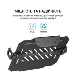 Подставка для ноутбука OfficePro для кронштейнів VESA 75x75,100x100 Фото 5