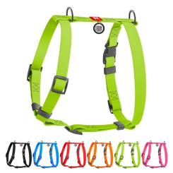 Шлей для собак WAUDOG Waterproof Н-образная анатомическая XL салатовая Фото