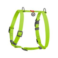 Шлей для собак WAUDOG Waterproof Н-образная анатомическая XL салатовая Фото 1