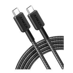 Дата кабель Anker USB-C to USB-C 0.9m 322 Black Фото 2