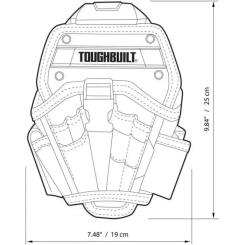 Сумка для инструмента ToughBuilt быстросъемная кобура для большой дрели Фото 6