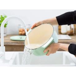 Кастрюля KitchenAid чавунна з кришкою 5,2 л Фісташкова Фото 8