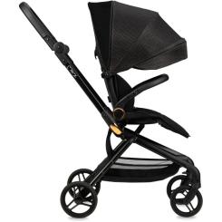 Коляска MoMi Adelle, черный с красным Фото 3