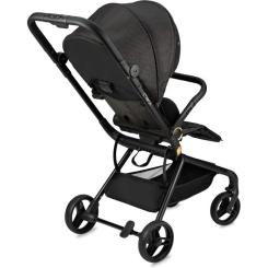 Коляска MoMi Adelle, черный с красным Фото 5