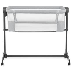 Кроватка Kinderkraft Приставне ліжечко-люлька Neste Up 2 Light Grey Фото 1