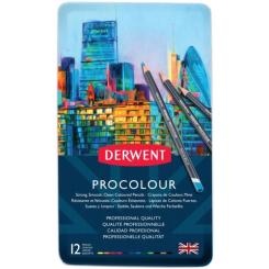 Карандаши цветные Derwent Procolour, 12 цветов Фото
