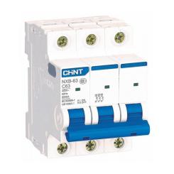 Автоматический выключатель CHINT NXB-63-3P-C32 Фото