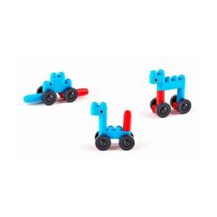 Конструктор PolyM Машинки и зверята 6 деталей Фото 7