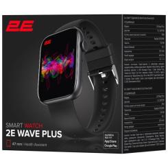 Смарт-часы 2E Wave Plus 47 mm Black Фото 8
