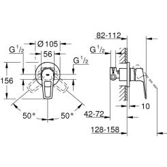 Смеситель Grohe BauLoop New Фото 4