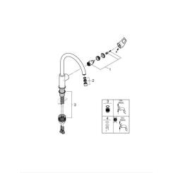 Смеситель Grohe BauLoop New Фото 3