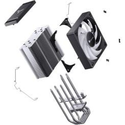 Кулер для процессора JONSBO CR-1000 EVO ARGB Black Фото 11