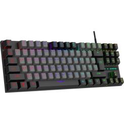 Клавиатура GamePro MK100B Blue Switch LED USB Black Фото 1