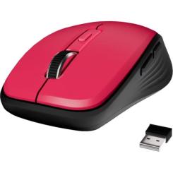 Мышка OfficePro M267R Silent Click Wireless Red Фото 5