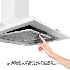 Вытяжка кухонная Weilor WK 63 WH Фото 4