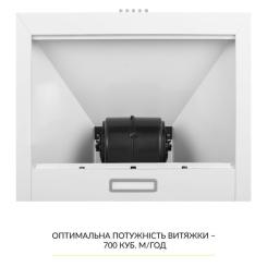 Вытяжка кухонная Weilor WK 63 WH Фото 6