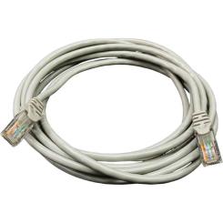 Патч-корд GEAR 15м UTP cat.5e, CCA, 24AWG, gray Фото 1