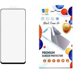 Стекло защитное Drobak Poco M6 Pro Black Frame A+ Фото