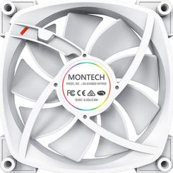 Кулер для корпуса MONTECH AX140 PWM WHITE Фото 3