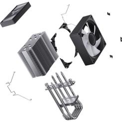 Кулер для процессора JONSBO CR-1400 V2 ARGB Black Фото 11