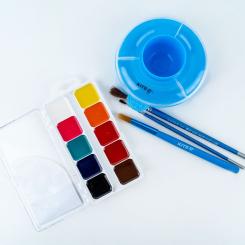 Акварельные краски Kite Classic, 10 цветов Фото 3