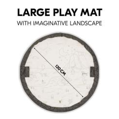 Детский коврик Hauck сумка Play N Tidy Dark Grey Фото 5