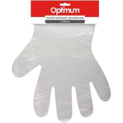 Перчатки хозяйственные PRO service Optimum Полиэтиленовые 100 шт. Фото
