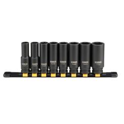 Набор торцевых головок DeWALT ударных, 1/2", 8 шт. Фото