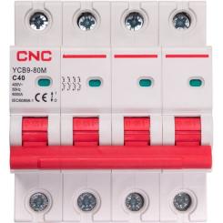 Автоматический выключатель CNC YCB9-80M 4P C40 6ka Фото