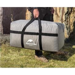 Сумка дорожная Naturehike NH17S021-L 100 л темно-сірий Фото 3