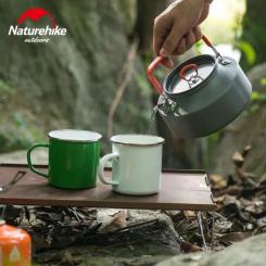 Чайник туристический Naturehike NH17C020-H 1,1 л алюміній сірий Фото 4